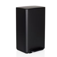 cubo de basura de  de 30 litros negro mate