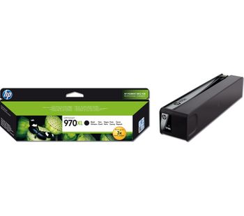 HP 970XL Black Ink Cartridge, Black