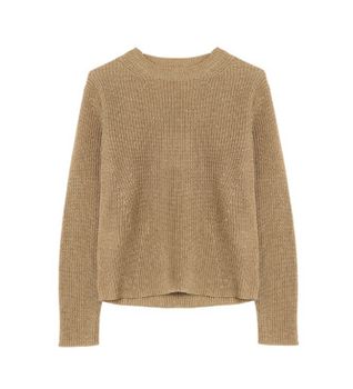 Marella para mujer. 2513361175200 Jersey Faust beige (S), Casual, Algodón, Manga larga