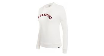Sudadera lebram woman dancer white marshmallow