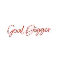 iluminacion led decorativa de plastico goal digger rojo 65x17x2 cm