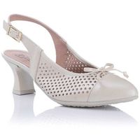pitillos zapatos de tacon zapato de vestir calado - piel para mujer