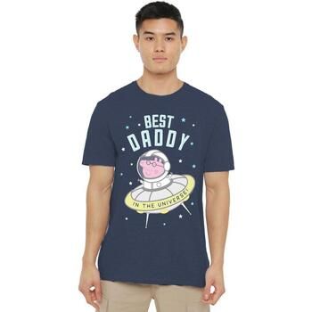 Dessins Animés Camiseta Best Daddy Pig In The Universe para hombre