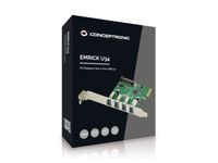 controladora conceptronic pci express 4 puertos usb 30 emrick u64