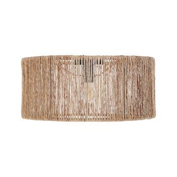 Lámpara De Techo Colgante Con Pantalla De Yute Estilo Boho En Color Natural Sewa