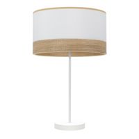 fabrilamp sobremesa alto olga 1xe27 blancoblanco-madclara 62x30x30 cm