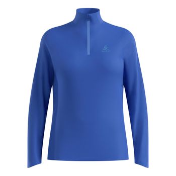 Odlo Essential 1/2 Zip Camiseta de running Mujeres-azul