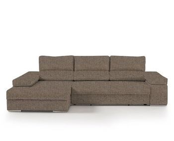 Chaise longue l bari xl izquierda 4 plazas visón