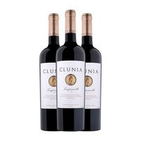 clunia vino tinto vino crianza 75 cl 14 vol pack de 3 unidades