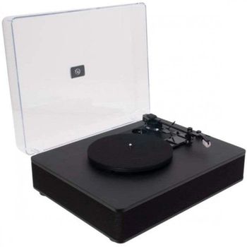 Tocadiscos Fonestar VINYL-25AMP 6 W RMS AUX Tracción por correa USB/MP3 Negro