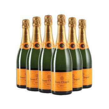 Veuve Clicquot Yellow Label  6 Pack .  Francia Champagne 450 Cl. 12.0º