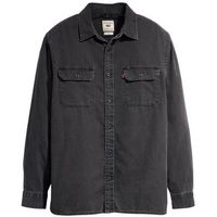 levis camisa manga larga 19573 0216 - jackson worker overshirt-cosmo washed black para hombre