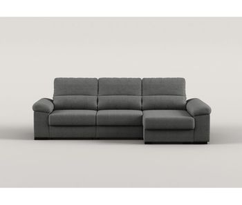 Chaise longue reversible con cama robert color antracita