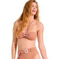 lisca banador top con aros lascari para mujer