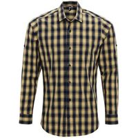 premier camisa manga larga mulligan para hombre
