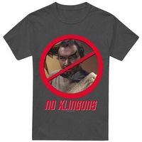 star trek camiseta no klingons para mujer