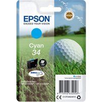 epson golf ball 34 cyan ink cartridge cyan