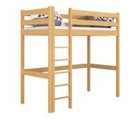 cama alta de madera n05 pino natural