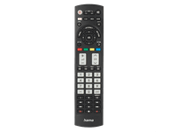 mando a distancia - hama 132502 compatible con panasonic 56 botones funciona pilas aaa negro