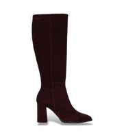 wonders para mujer m-5442 botas de piel charme granate 39 3 a 5cm cremallera casual