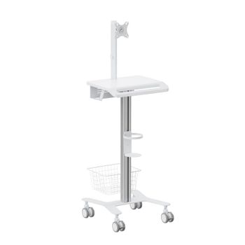Kimex Carro Para Equipos Médicos Con Soporte Para Monitor 17