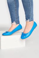 bailarinas azules en diferentes anchos