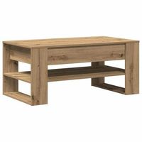 mesa de cafe roble artisan 102 x 55 x 45 cm