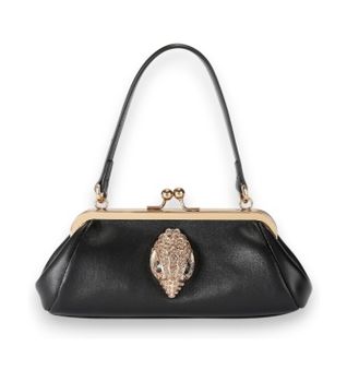 Kurt Geiger para mujer. 6059700109 Bolso de Piel Kensington negro (OSFA), Casual, Fiesta