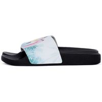 white brand chanclas flamingo multi para mujer