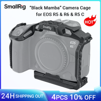 jaula de camara smallrig para canon eos r5eos r5 c eos r6 camara sin espejo eos r5 r5 c r6 jaula completa de aleacion de aluminio black mamba