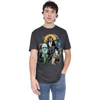 universal monsters camiseta nster mash para hombre