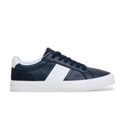 hackett london para hombre hms200105 zapatillas de piel blake handle marino 41 plano cordones casual