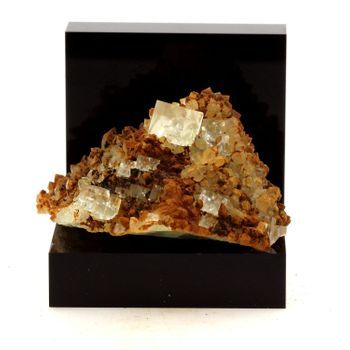 Fluoritis Blanca, Verde Y Violeta + Cuarzo De Francia, Haute -loire, Langanac - Pierre Y Mineral Rare Collection | 202.4 Ct - Certificado De