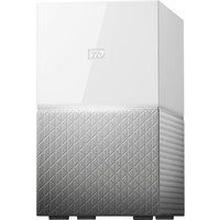 wd my cloud home duo nas drive - 12 tb white white
