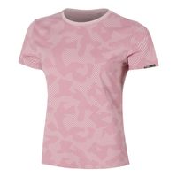 neo feel the vybe aop camiseta de running mujeres-malva