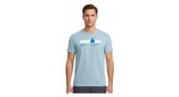 camiseta de manga corta azul cielo para hombre ironman austria
