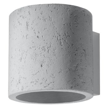 Aplique de pared inba acabado cemento