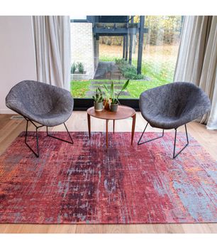 Streaks - Nassau Red 9125 - Exterior/Interior - Alfombra Lavable