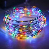 luces solares energia solar 100 led luces navidenas centelleantes mini lamparas decorativas de interior para el hogar jardin fiesta de bodas
