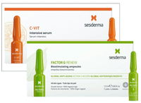 sesderma c-vit intensive serum 10 uds  factor g renew 7 uds