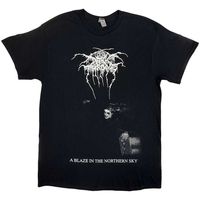 darkthrone tops y camisetas a blaze in the northern sky para hombre