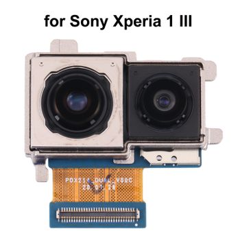 Cámara principal trasera para Sony Xperia 1 III, piezas de reparación de repuesto