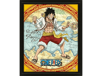 Póster 3D - Pyramid International One Piece 4TH Gear Flip Monkey D Luffy