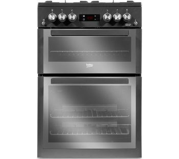 BEKO XDVG674MT 60 cm Gas Cooker - Anthracite, Anthracite