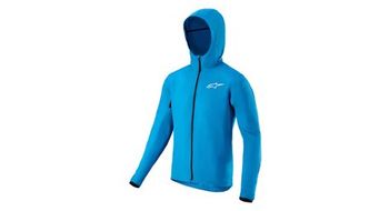 Chaqueta alpinestars steppe packable windshell azul electrico