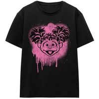 sesame street camiseta spray face para mujer