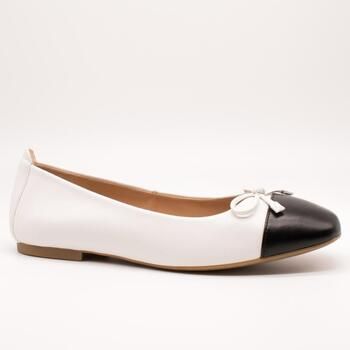 Unisa Bailarinas Belle WHITE/BLK para mujer