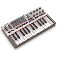 controlador midi akai mpk mini iv 25 teclas usb-c pads rgb integracion daw suite instrumentos
