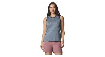 Camiseta de tirantescolumbia bluevista hill azul para mujer