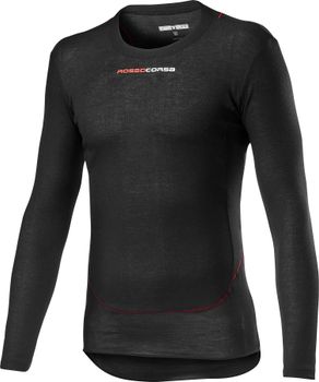 Castelli Prosecco Tech Long Sleeve Base Layer, Black
